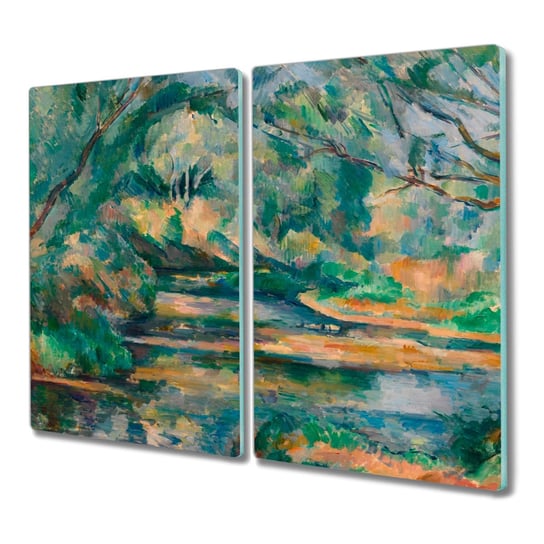 Deska 2x30x52 Krajobraz paryż Cézanne z nadrukiem, Coloray Coloray