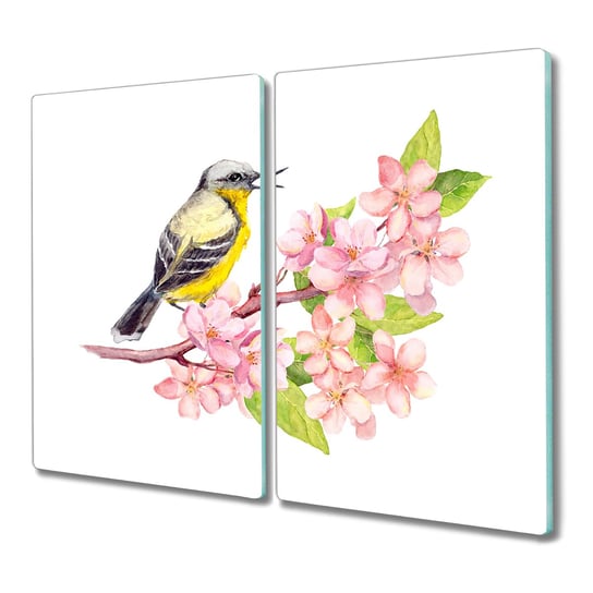 Deska 2x30x52 Kwiaty natura z grafiką z nadrukiem, Coloray Coloray