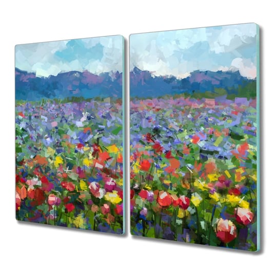 Deska 2x30x52 Kwiaty natura z nadrukiem na prezent, Coloray Coloray