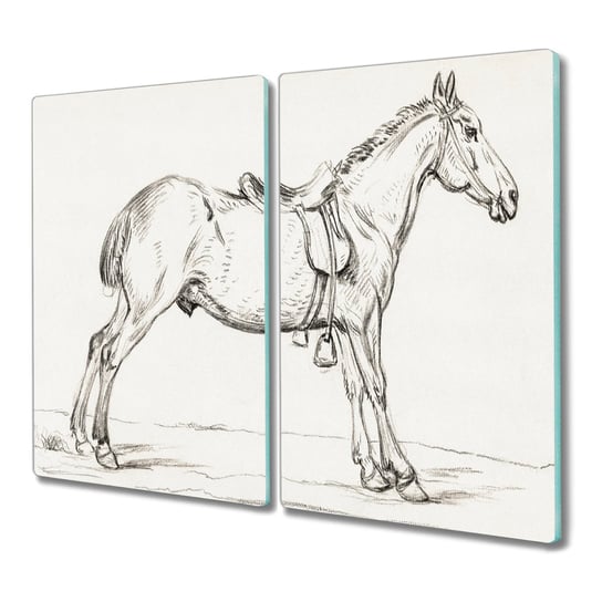 Deska 2x30x52 Zwierzę krowa nowoczesna z nadrukiem, Coloray Coloray
