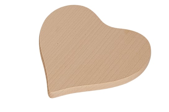 Deska bukowa serce 19 cm - serce jako symbol miłości w Twojej kuchni Woodcarver