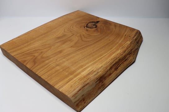 Deska Do Krojenia 100X30Cm, Z Naturalną Krawędzią Drzewa, Wykonana Z Litego Drewna Dębowego Inna marka
