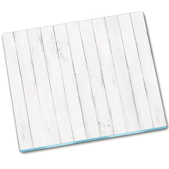 Deska do krojenia Biały Drewno Deski - 60x52 cm Tulup