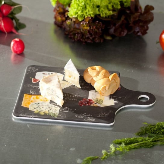Deska do krojenia DEKORIA World of cheese, 30x35,5 cm Dekoria