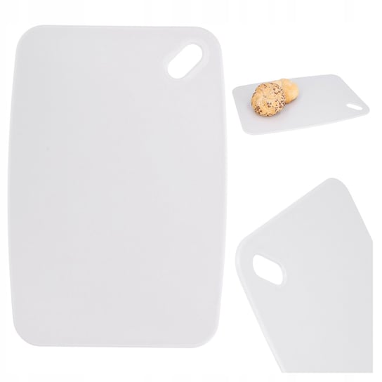 Deska do krojenia deski plastikowe 35x24 cm kremowa kuchenna duża solidna Nice Stuff