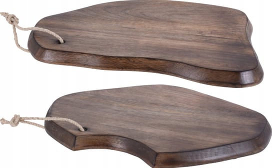 Deska do krojenia drewniana naturalna 36 cm Koopman