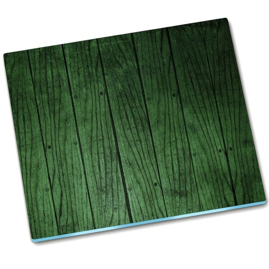 Deska do krojenia Drewno Deski Zielony - 60x52 cm Tulup
