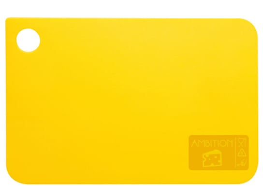 Deska do krojenia Molly żółta 24,5 x 16 cm żółta AMBITION Ambition