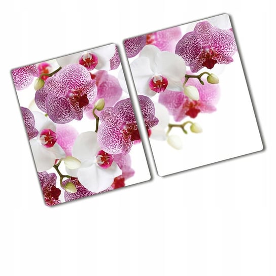 Deska do krojenia szklana Orchidea Kwiaty rośliny 2x40x52 cm Inna marka