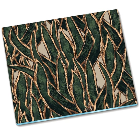 Deska do krojenia Trawa Złoty Zielony - 60x52 cm Tulup