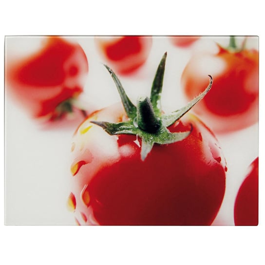 Deska do krojenia ZELLER Tomato, czerwona, 40x30 cm Zeller