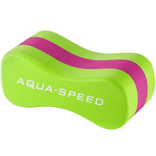 Deska Do Pływania Aqua-Speed Ósemka "3" Junior Zielono-Różowa Kol. 06 Aqua-Speed