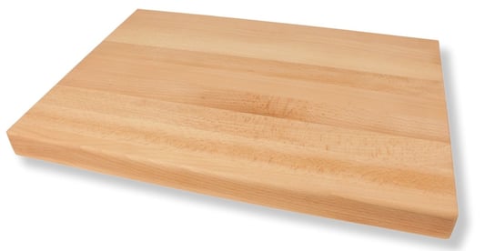 Deska drewniana bukowa blok 50x35x4 - stylowy dodatek do Twojej kuchni Woodcarver