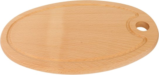 Deska drewniana bukowa owalna - mała - elegancja w minimalistycznym wydaniu Woodcarver