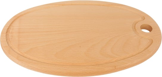Deska drewniana bukowa owalna - średnia - uniwersalność w eleganckiej formie Woodcarver
