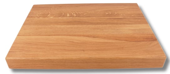 Deska drewniana dębowa blok 40x30x4 - solidna podstawa do codziennych kulinarnych wyzwań Woodcarver