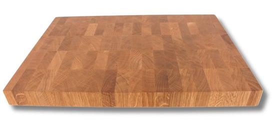 Deska drewniana dębowa - sztorcowa - duża - PK - ekskluzywny wybór dla profesjonalnych kucharzy Woodcarver