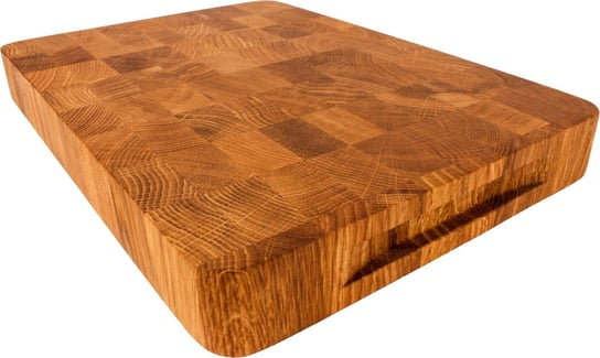 Deska drewniana dębowa - sztorcowa - mała - praktyczność i estetyka w kompaktowym rozmiarze Woodcarver