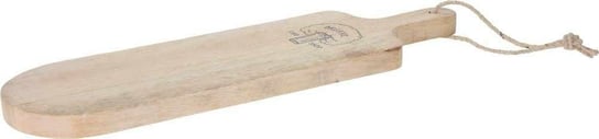 Deska drewniana do serów i przekąsek KOOPMAN, beżowa, 15x49 cm Koopman