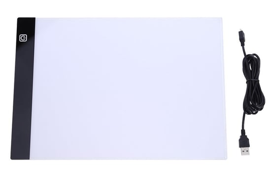 DESKA KREŚLARSKA tablica kalka podświetlana LED | ochrona oczu | sztywna | wielofunkcyjna Kontext
