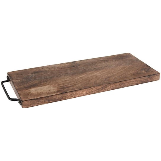 Deska kuchenna drewniana MANGO do krojenia serwowania 44x16 cm z uchwytem Vilde