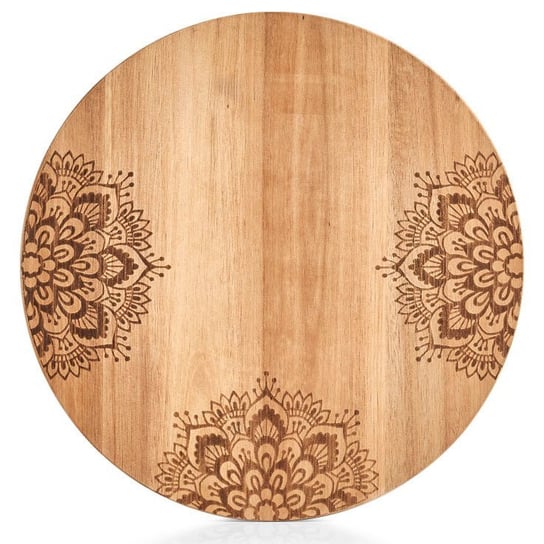 Deska kuchenna okrągła, Ø 27 cm, drewno akacjowe, ZELLER Zeller