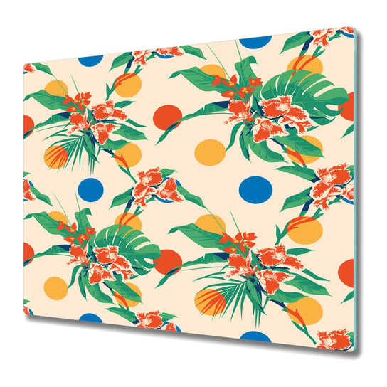 Deska Kuchenna z Wyjątkowym Printem 60x52 cm - Hawaje zachód słońca Coloray