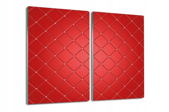 Deska nowoczesna 2x30x52 Kostka czerwona wzór Inna marka