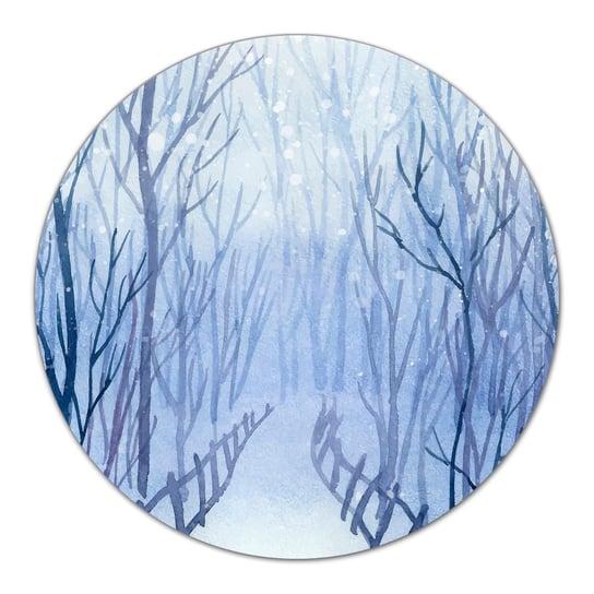 Deska osłona ozdobna Piękny zimowy krajobraz fi40, Coloray Coloray