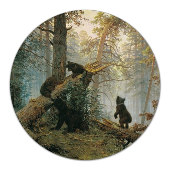 Deska ozdoba do krojenia Niedźwiedzie w lesie fi40, Coloray Coloray