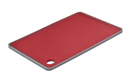 Deska plastikowa czerwono-szara Kesper