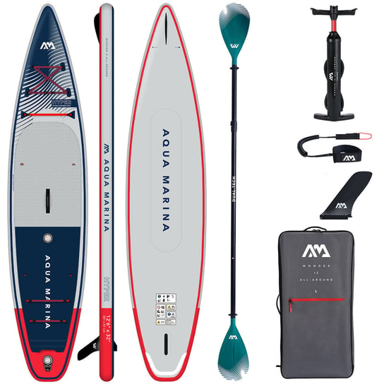 Deska pompowana SUP Aqua Marina Hyper 12'6" Navy Blue wiosło Dual-Tech 2024 Aqua Marina