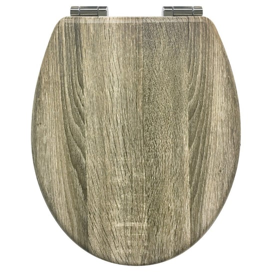 Deska sedesowa wolnoopadająca AWD INTERIOR MDF Taupe 1703 wzór drewna jasny brąz AWD Interior