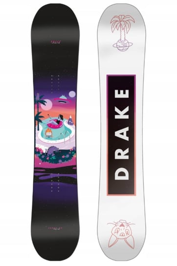 Deska snowboardowa Drake Charm damska 142 cm Drake