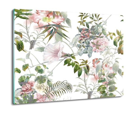 deska splashback z grafiką Kwiaty akwarela 60x52, ArtprintCave ArtPrintCave