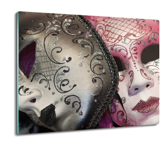 deska splashback z grafiką Weneckie maski 60x52, ArtprintCave ArtPrintCave