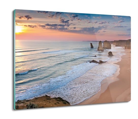 deska splashback ze szkła Plaża morze słońce 60x52, ArtprintCave ArtPrintCave