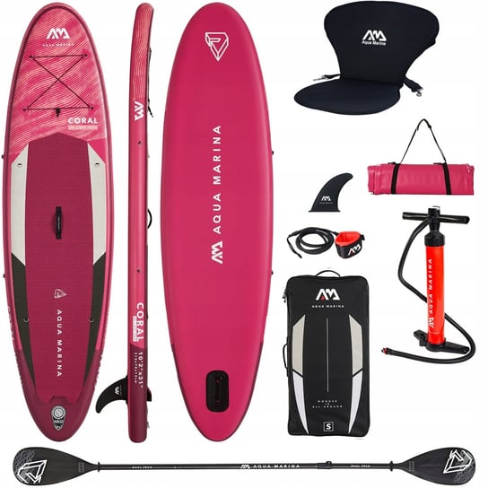 Deska Sup Pompowana Coral Combo + Siedzisko Aqua Marina