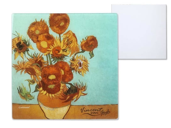 Deska szklana - V. van Gogh, Słoneczniki (CARMANI) Carmani
