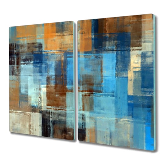 Deska szkło 2x30x52 Kwadratowe malowane nowoczesna, Coloray Coloray