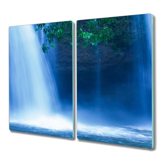 Deska szkło 2x30x52 Wodospad gałęzie woda kuchenna, Coloray Coloray