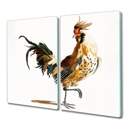 Deska szkło 2x30x52 Zwierzę ptak gałąź z grafiką, Coloray Coloray