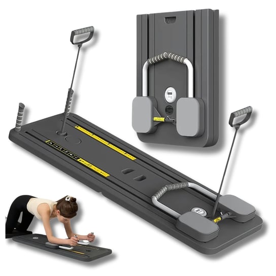 Deska Treningowa Do Pilatesu Do Wzmacniania Mięśni Z Taśmami Oporowymi MINEXO