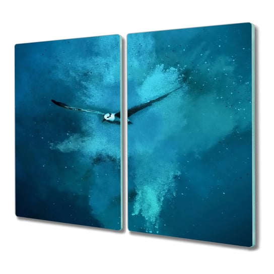 Deska ze szkła 2x30x52 cm Zwierzęta ptaki łabędzie, Coloray Coloray