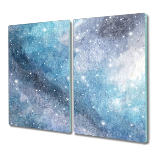 Deska ze szkła 2x30x52 Noc niebo galaktyka gwiazdy, Coloray Coloray
