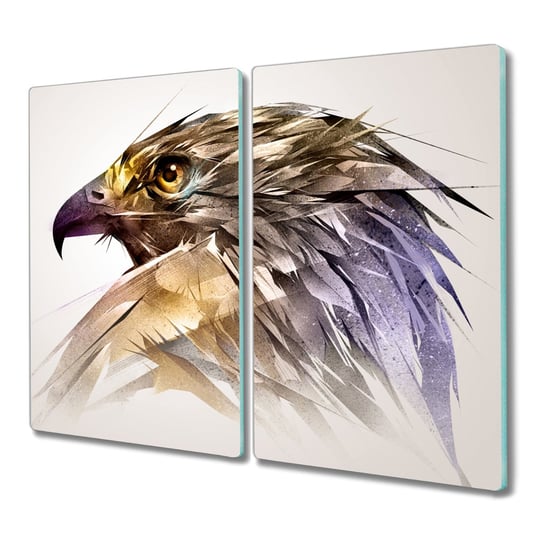 Deska ze szkła 2x30x52 Zwierzę ptak orzeł kuchenna, Coloray Coloray