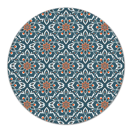 Deska ze szkła podkładka ozdobna Mandala wzór fi40, Coloray Coloray