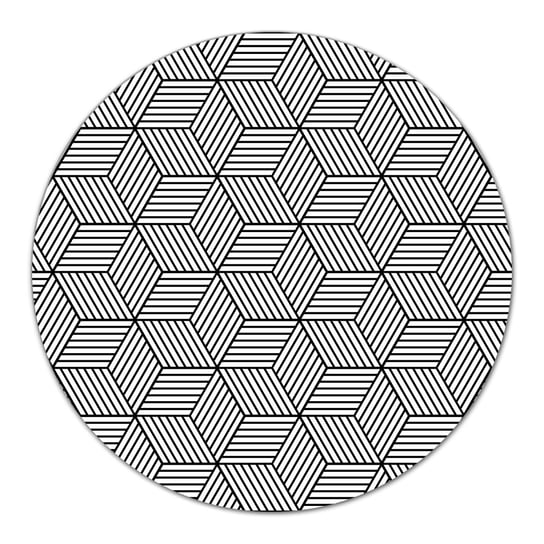 Deska ze szła ozdoba Geometryczna iluzja 3D fi40, Coloray Coloray