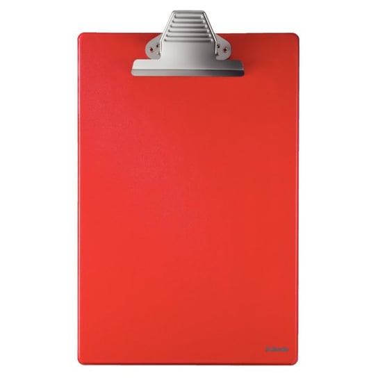 Deska ze wzmocnionym klipem A4, czerwony Esselte