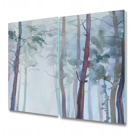 Deski Do Krojenia z Wyjątkowymi Detalami - Ponury Las - 2x30x52 cm Coloray